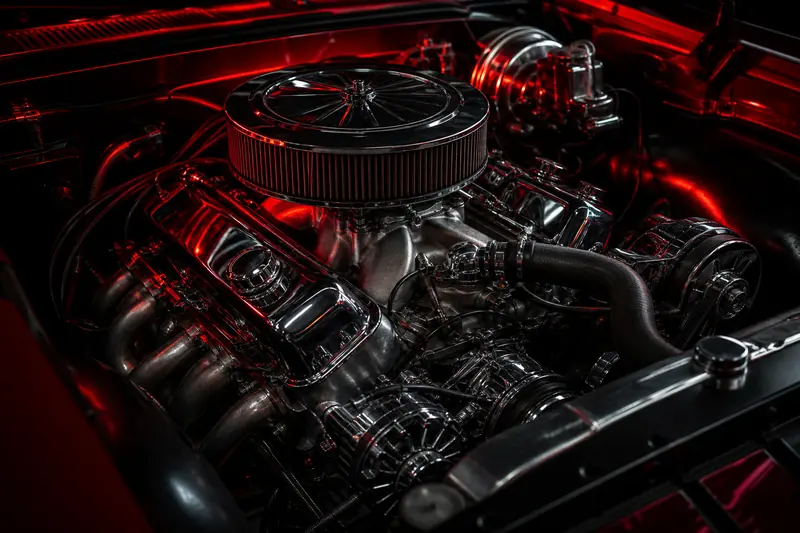 V8 engine sound mode