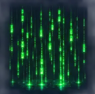 Digital Rain effect preview