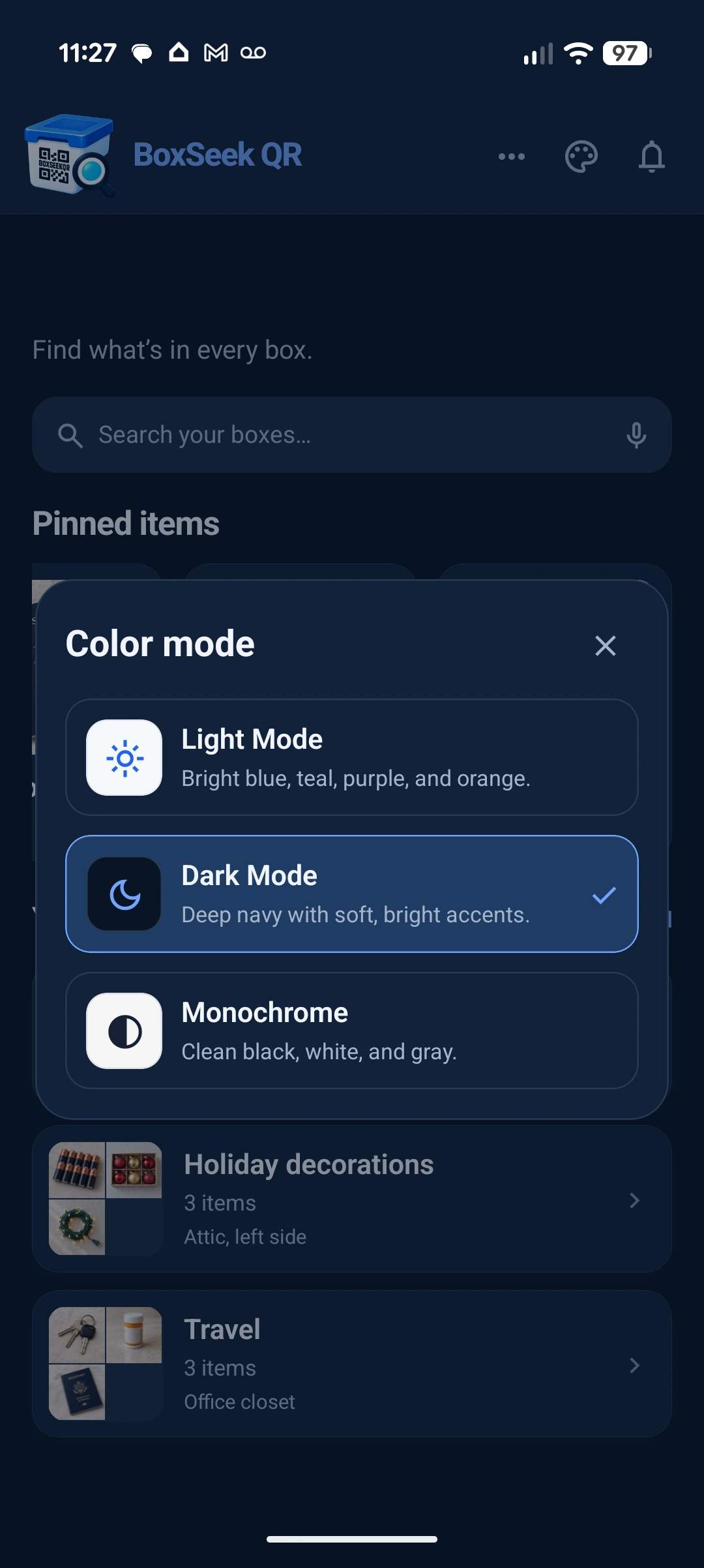 Color mode